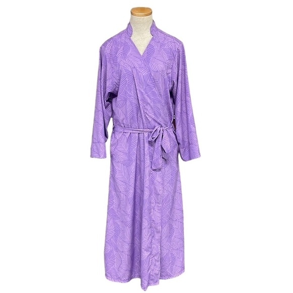 Clo Intimo Robe Women's M Medium Purple Amethyst Orquid Entanto Long Robe NWT - Picture 1 of 15